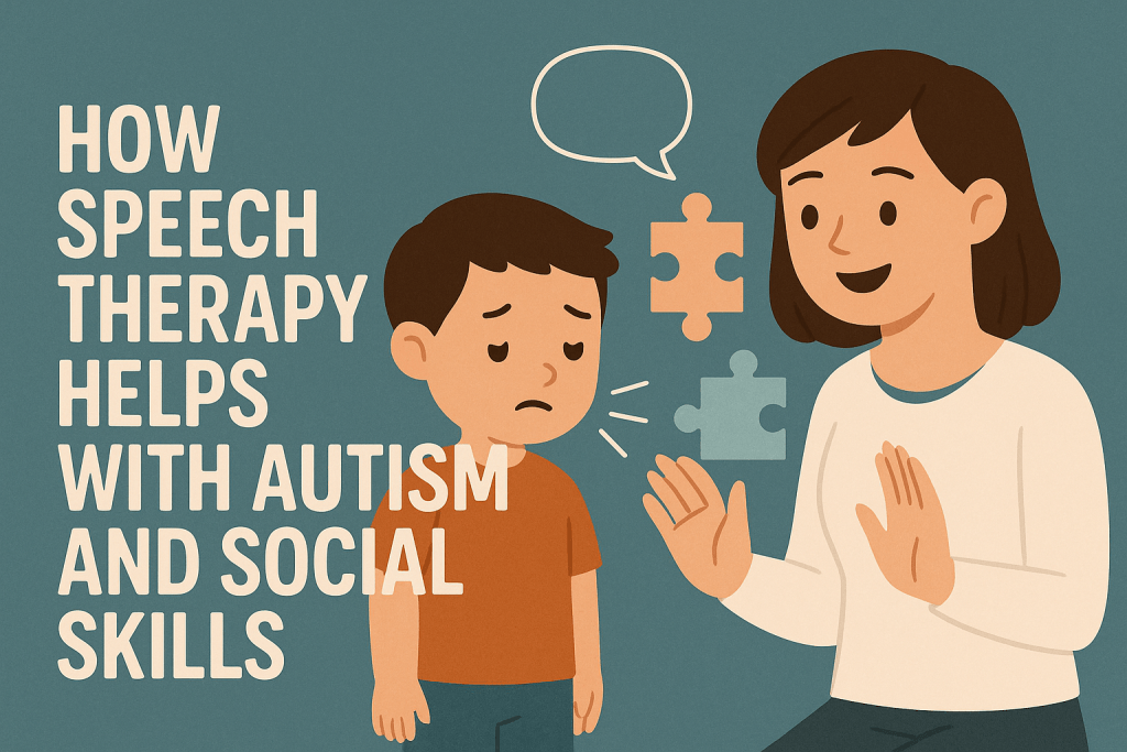 How Speech Therapy Helps with Autism and Social Skills