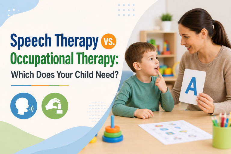 Speech Therapy vs Occupational Therapy