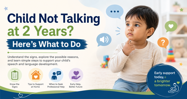 Child Not Talking at 2 Years? Speech Therapy in Coimbatore | Steps Groups