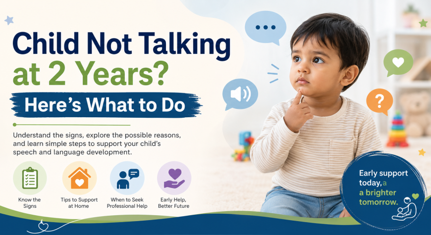 Child Not Talking at 2 Years? Speech Therapy in Coimbatore | Steps Groups
